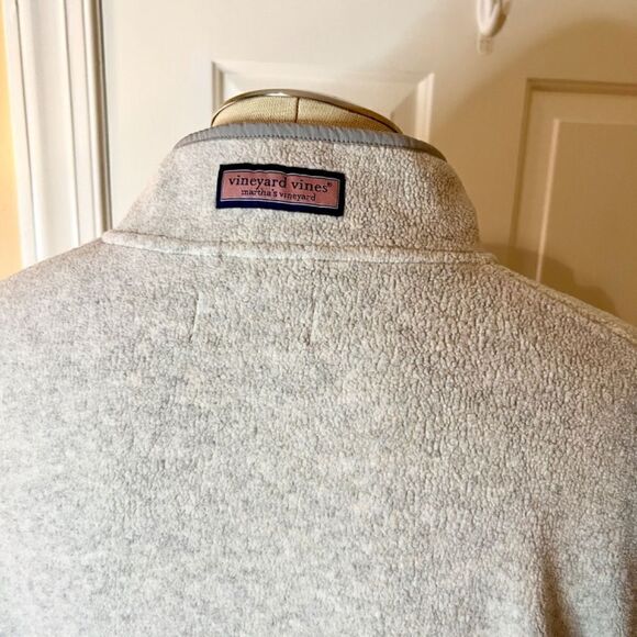 NWOT Men's Vineyard Vines Sherpa 1/2 Zip Pullover Shirt Sweater Size XL - Picture 4 of 4
